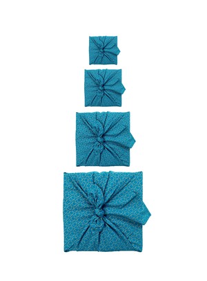 Furoshiki Ocean Fabric Gift Wrap from FabRap