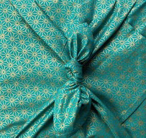 Furoshiki Gift Wrap Jade Fabric Gift Wrap from FabRap