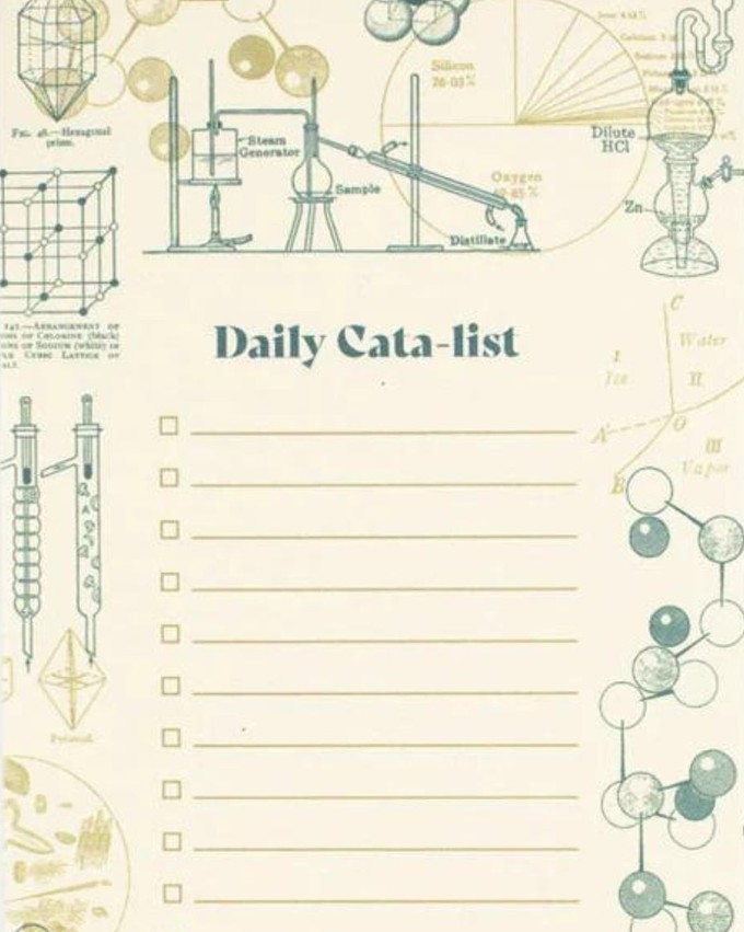 Chemistry task list - Daily Cata-list from Fairy Positron