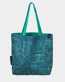 Shoulder bag "Great women of science" (v2) via Fairy Positron