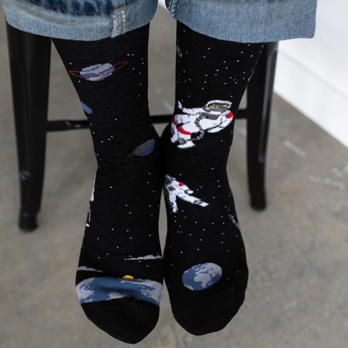 socks "Space Scene" from Fairy Positron