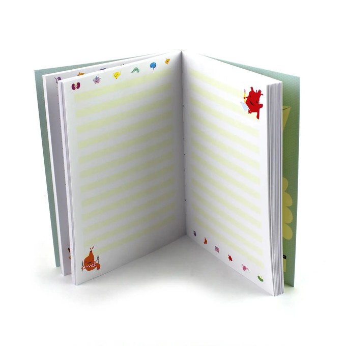 Softcover notebook "Spill your guts" from Fairy Positron