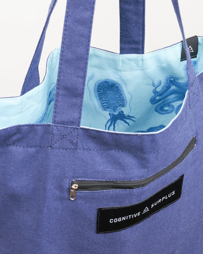 Shoulder bag "Beware the Kraken" from Fairy Positron