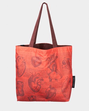 Shoulder bag anatomical heart (red) from Fairy Positron