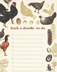 Task List Chickens - Cock-A-Doodle-To-Do via Fairy Positron