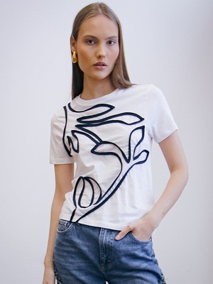 Bloom Organic Cotton T-shirt from Fanfare Label