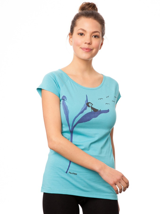 Relaxn Cap Sleeve neptune from FellHerz T-Shirts - bio, fair & vegan