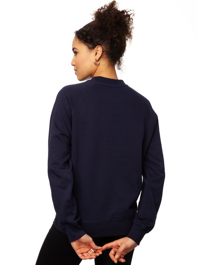 Raglan Sweater navy from FellHerz T-Shirts - bio, fair & vegan