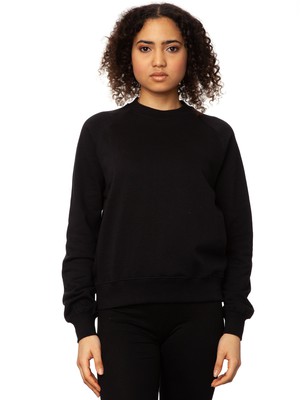 Raglan Sweater black from FellHerz T-Shirts - bio, fair & vegan