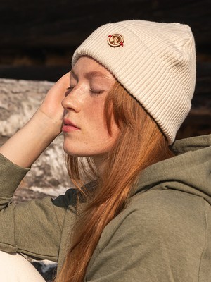 Beanie natural white from FellHerz T-Shirts - bio, fair & vegan