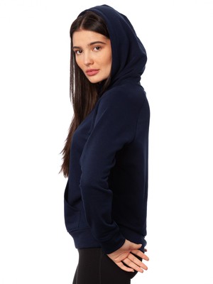 Glücksklee Hoodie navy from FellHerz T-Shirts - bio, fair & vegan