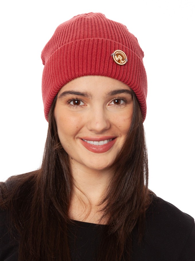 Beanie red earth from FellHerz T-Shirts - bio, fair & vegan