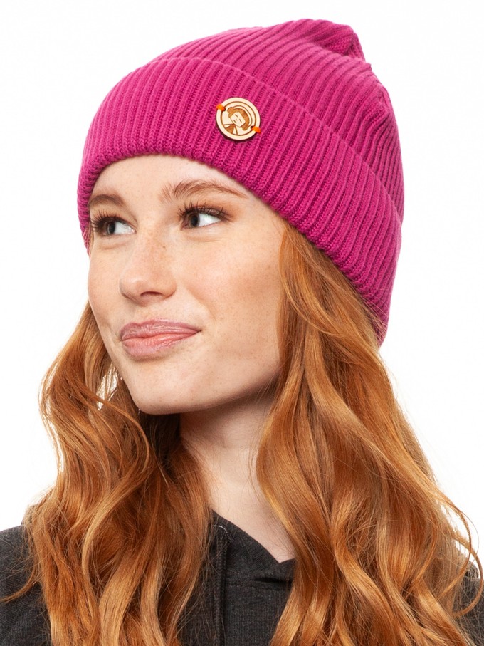 Beanie pink from FellHerz T-Shirts - bio, fair & vegan