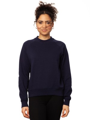 Raglan Sweater navy from FellHerz T-Shirts - bio, fair & vegan