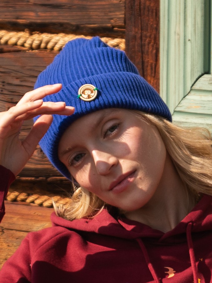 Beanie blue from FellHerz T-Shirts - bio, fair & vegan