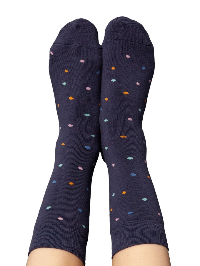 Warme Kuschel-Socken mit Bio-Baumwolle Konfetti thundercloud from FellHerz T-Shirts - bio, fair & vegan