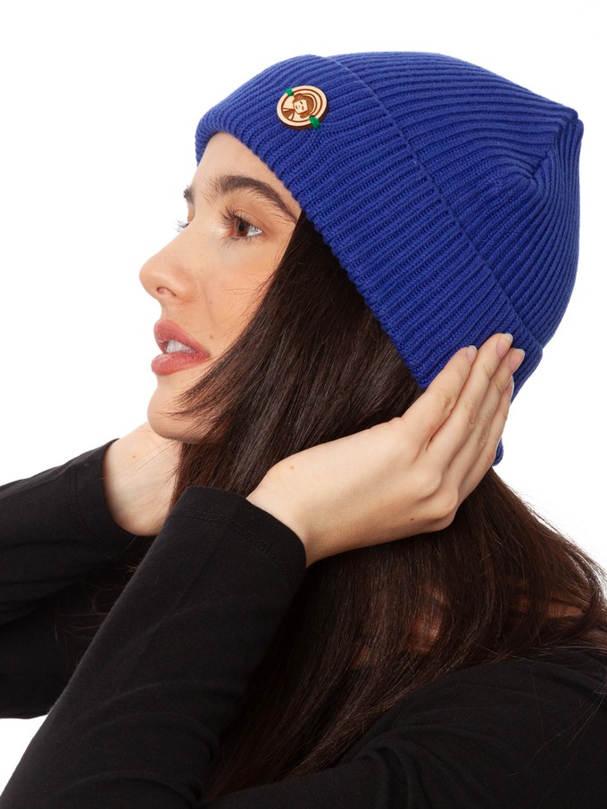 Beanie blue from FellHerz T-Shirts - bio, fair & vegan