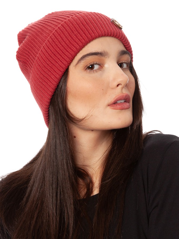 Beanie red earth from FellHerz T-Shirts - bio, fair & vegan