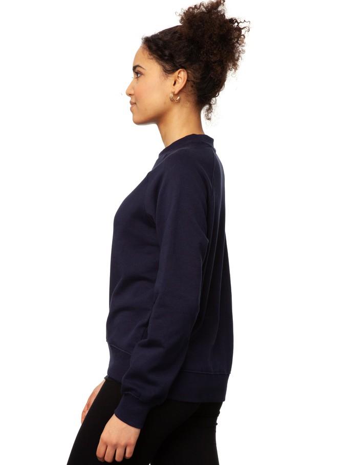 Raglan Sweater navy from FellHerz T-Shirts - bio, fair & vegan