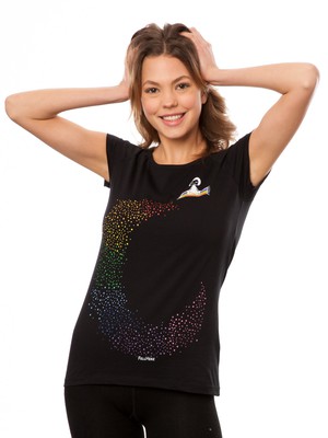 Ommm Cap Sleeve black from FellHerz T-Shirts - bio, fair & vegan