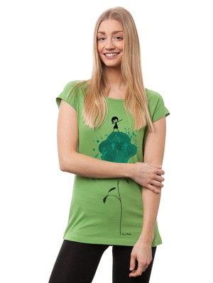 Dance Cap Sleeve pine from FellHerz T-Shirts - bio, fair & vegan