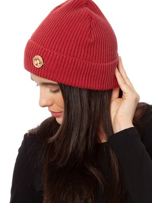 Beanie red earth from FellHerz T-Shirts - bio, fair & vegan