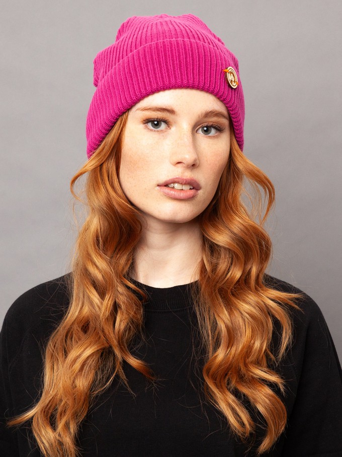 Beanie pink from FellHerz T-Shirts - bio, fair & vegan