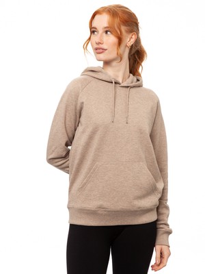 Hoodie Heather Sand from FellHerz T-Shirts - bio, fair & vegan