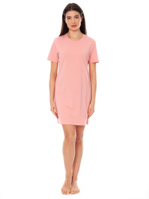 FellHerz T-Shirt Kleid rosa from FellHerz T-Shirts - bio, fair & vegan