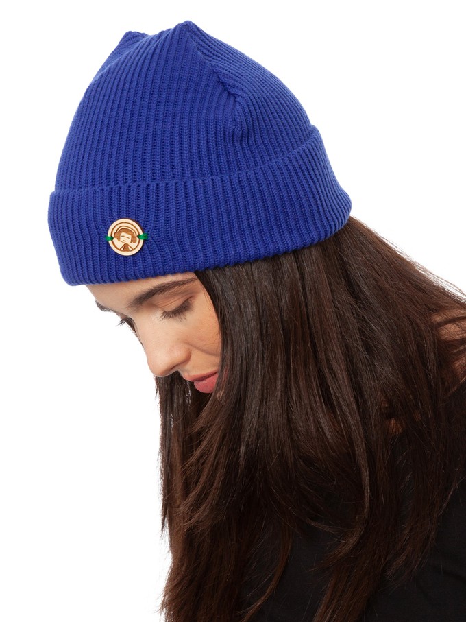 Beanie blue from FellHerz T-Shirts - bio, fair & vegan