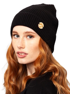 Beanie black from FellHerz T-Shirts - bio, fair & vegan