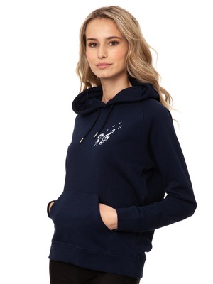 Music Lover Hoodie navy from FellHerz T-Shirts - bio, fair & vegan