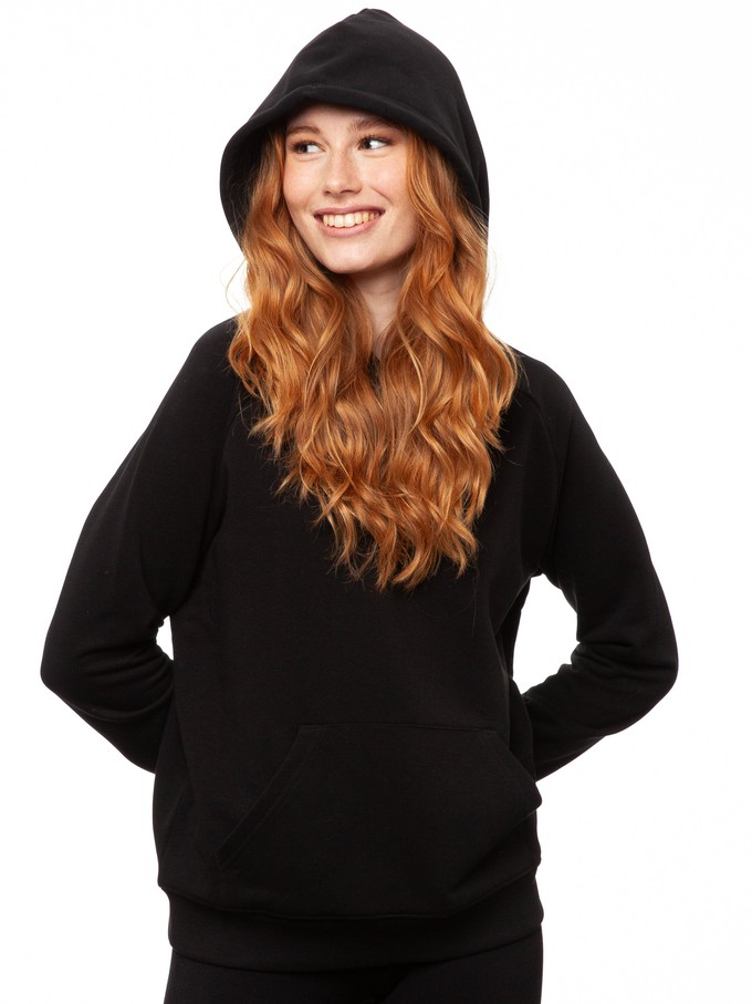 Hoodie Black from FellHerz T-Shirts - bio, fair & vegan