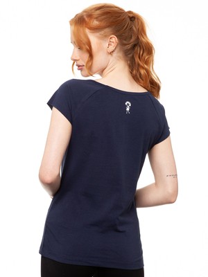 Be nice! Cap Sleeve midnight from FellHerz T-Shirts - bio, fair & vegan