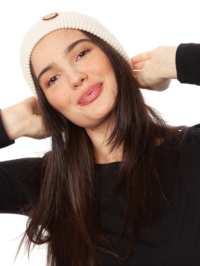 Beanie natural white from FellHerz T-Shirts - bio, fair & vegan