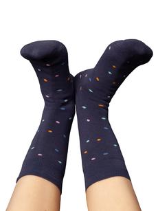 Warme Kuschel-Socken mit Bio-Baumwolle Konfetti thundercloud via FellHerz T-Shirts - bio, fair & vegan