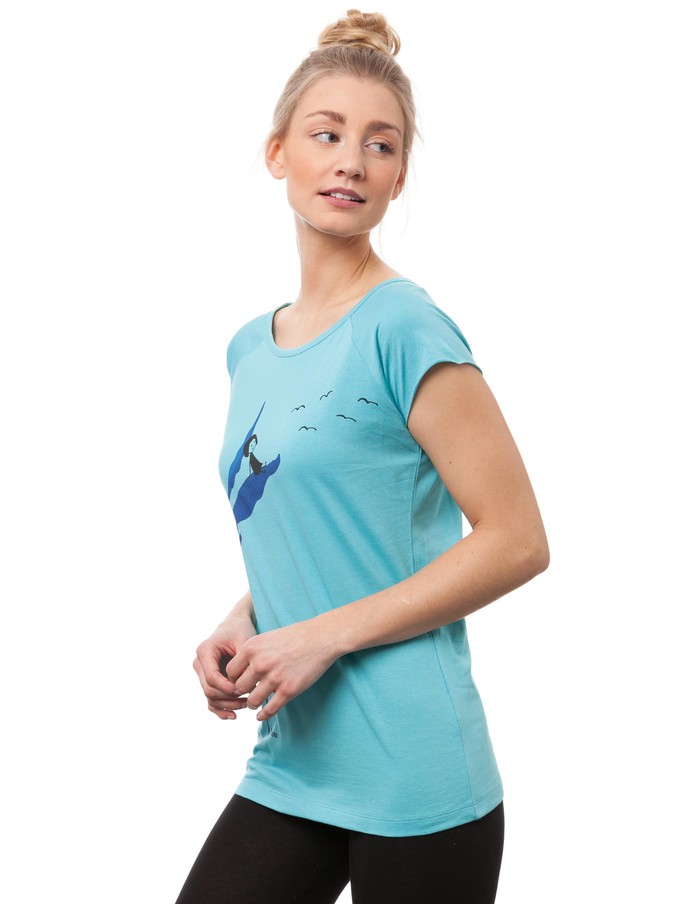 Relaxn Cap Sleeve neptune from FellHerz T-Shirts - bio, fair & vegan