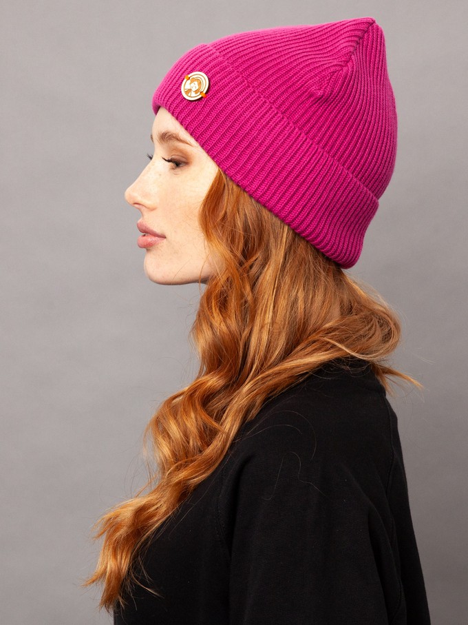 Beanie pink from FellHerz T-Shirts - bio, fair & vegan