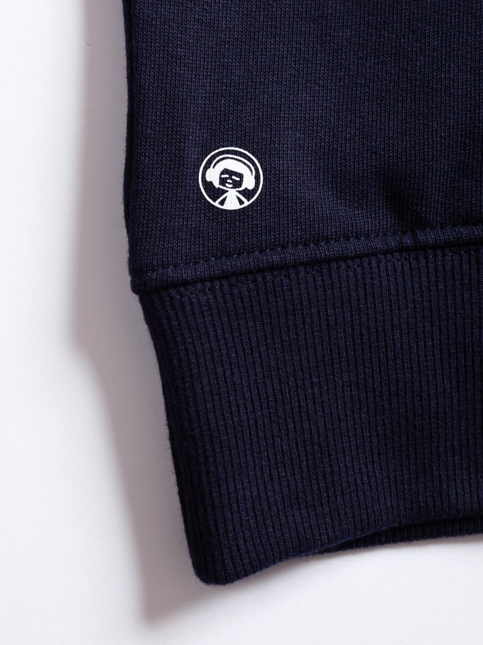 Raglan Sweater navy from FellHerz T-Shirts - bio, fair & vegan