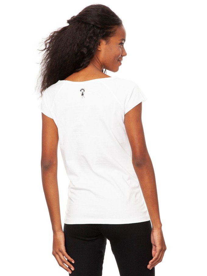 Walgesang Cap Sleeve white from FellHerz T-Shirts - bio, fair & vegan