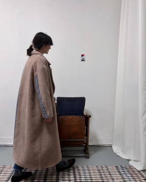 Our "HEARTH ROSE"  Blankets Made BLAZER - COAT - M/L from Fitolojio Workshop