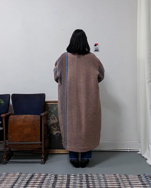 Our "HEARTH ROSE"  Blankets Made BLAZER - COAT - M/L from Fitolojio Workshop