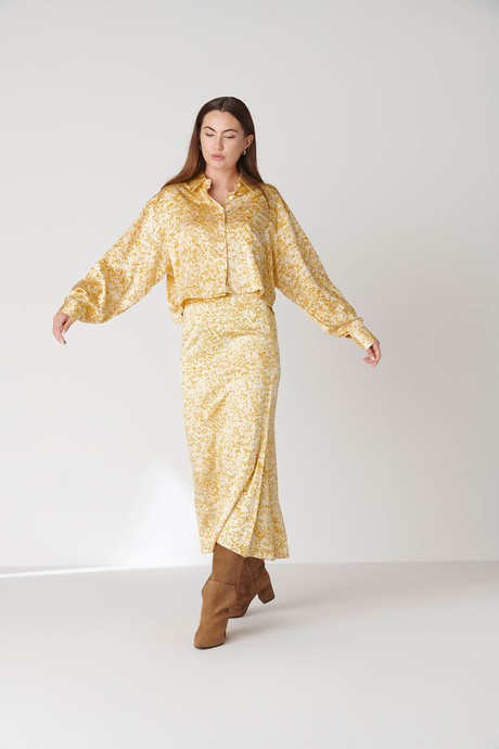 Quin Blouse - Petal Yellow from Floria Collective