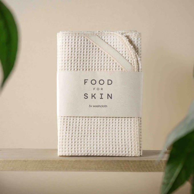 Reusable Facial Wipes from Food for Skin