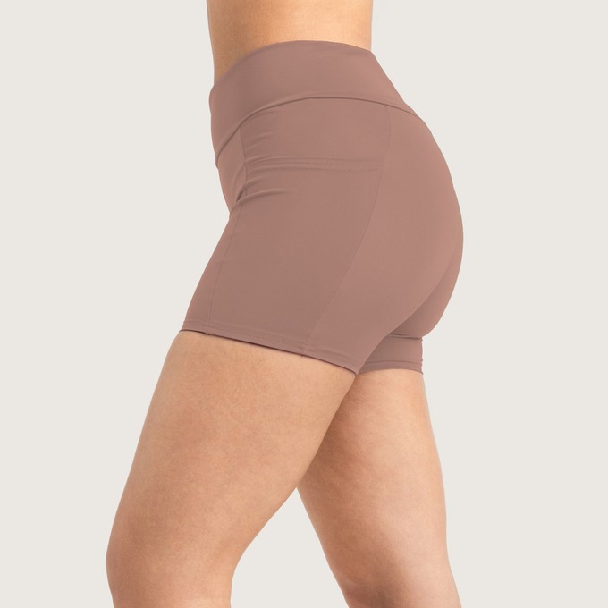 Recycling Running Shorts chai (braun) from Frija Omina