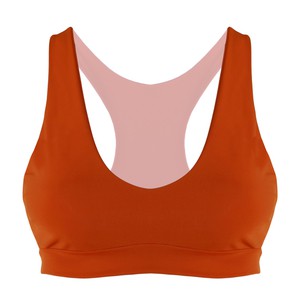 Recycling Bikini-Top Ijoris rost (orange) from Frija Omina