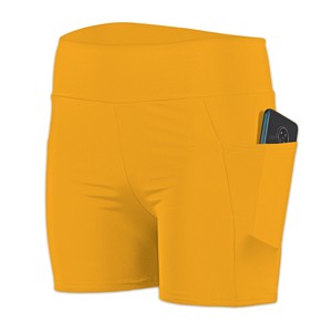 Recycling Running Shorts mango (gelb) from Frija Omina