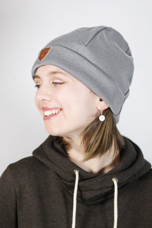 Nachhaltige Beanie Basel grau from Frija Omina