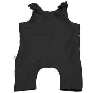 Baby-Strampler aus Hanf schwarz from Frija Omina