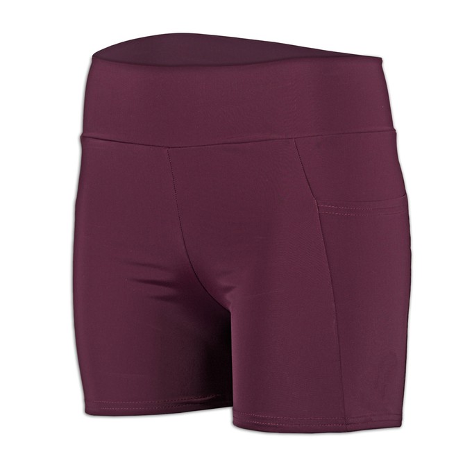 Recycling Running Shorts tinto (rot) from Frija Omina